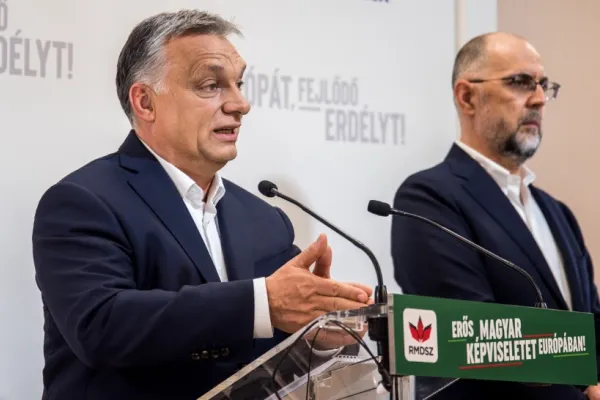 Pe ultima sută de metri în alegeri, UDMR îl ridică în slăvi pe Orban: „liderul care ține națiunea unită” și pariul total pe victoria lui