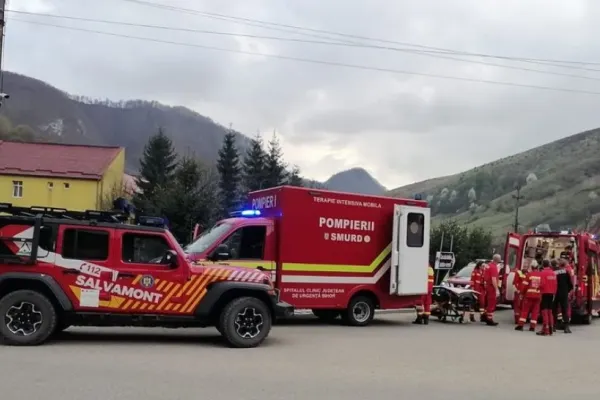 Turist din Ungaria, rănit după un accident cu ATV-ul la Stâna de Vale. Intervenție dificilă a salvatorilor