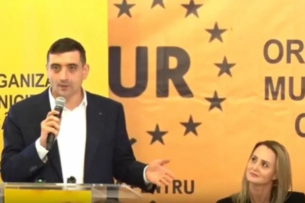 George Simion, președintele AUR: „Criza politică este o invenție. PSD nu va depune nicio moțiune, iar Guvernul se joacă în timp ce economia se prăbușește”