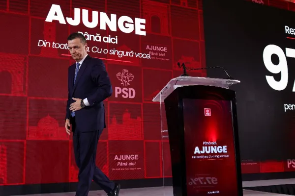PSD  a votat pentru RETRAGEREA sprijinului acordat lui Ilie Bolojan. 97,7% au votat în favoarea acestei decizii  – VIDEO
