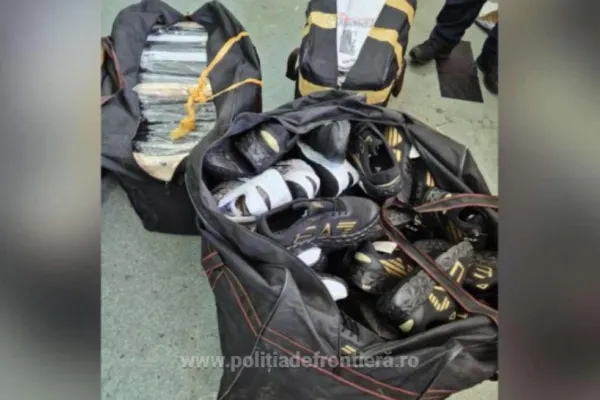 Produse contrafăcute de peste 1,2 milioane lei, descoperite de polițiștii de frontieră în Giurgiu în controale pe DN5