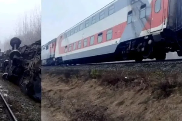 Accident feroviar grav în Rusia: un tren cu destinația Moscova a deraiat: cel puțin șapte oameni sunt răniți, inclusiv un copil