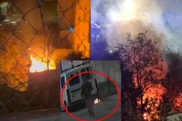 Atac în stil mafiot în Italia. Un bărbat a dat foc unei mașini-VIDEO