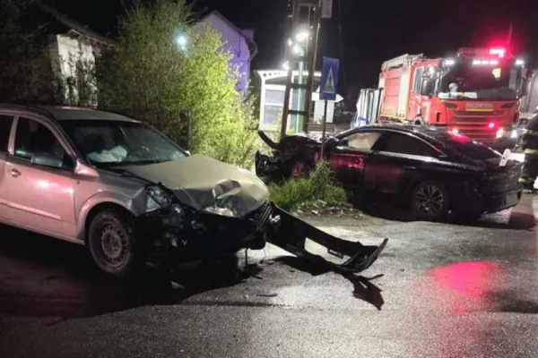 Accident rutier în Teleorman: trei femei au ajuns la spital după impactul dintre două mașini