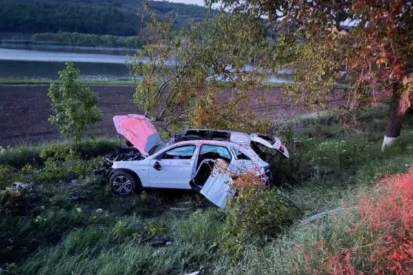 Accident mortal. Un tânăr de 21 de ani și-a pierdut viața după ce mașina s-a izbit violent de un copac
