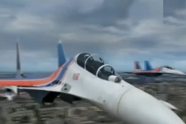 Gafă uriașă la parada de la Moscova: imagini generate de AI cu avioane care poartă simbolul NATO, difuzate în transmisiunea oficială – VIDEO