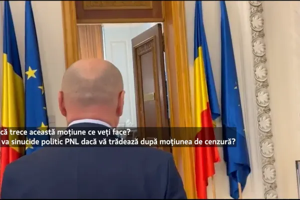 Ilie Bolojan sfidează presa chiar și cu câteva ore înainte de moțiunea de cenzură – VIDEO