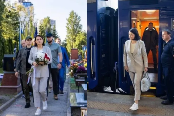 Opozanta belarusă Svetlana Tihanovskaia, prima vizită în Ucraina de la începutul războiului. Care este scopul deplasării