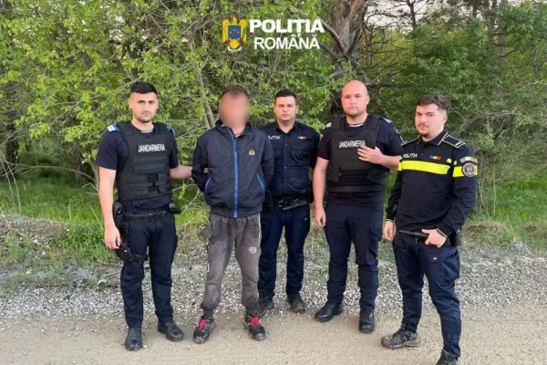 Femeie agresată și lovită de mai multe ori cu un cuțit de concubin. Zeci de polițiști și jandarmi, mobilizați pentru prinderea individului