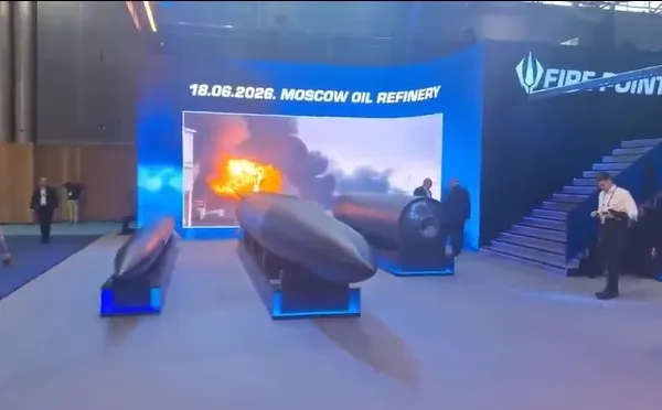Producătorul dronelor care au lovit Moscova se laudă cu imaginile atacului la unul dintre cele mai mari târguri de armament din lume