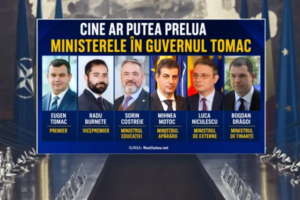 Ce nume se vehiculează pentru guvernul Tomac? Pe listă sunt 3 consilieri ai lui Nicușor Dan