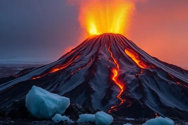 Vulcanul care împrăștie aur peste Antarctica ascunde o poveste incredibilă și unul dintre cele mai mari mistere ale planetei