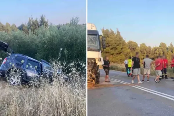 Accident tragic în Grecia. Trei cetățeni din Republica Moldova, printre care un bebeluș de șase luni, și-au pierdut viața în urma unei coliziuni devastatoare