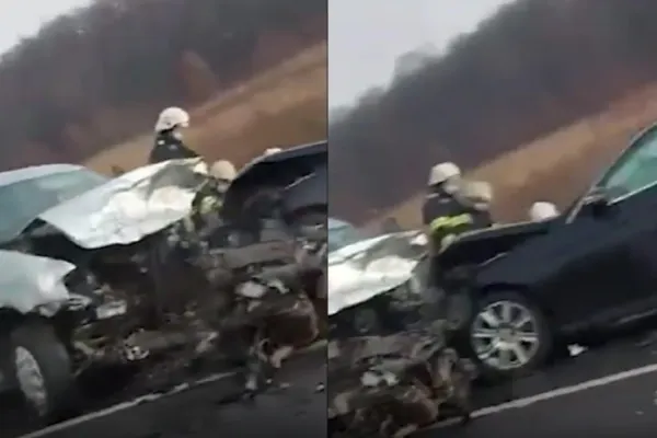 Accident rutier în Bihor. Victimele sunt o tânără de 20 de ani și sora sa de 10 ani