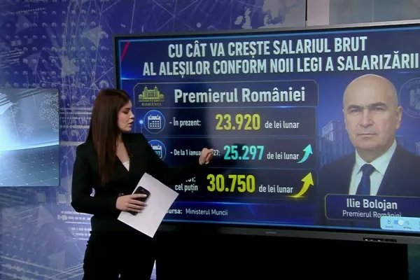 Cu cât vor crește salariile lui Nicușor Dan și Ilie Bolojan, după noua lege a salarizării