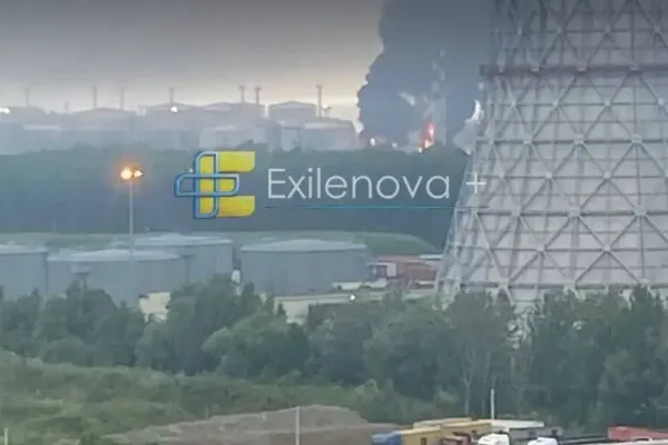 Ucraina a lovit din nou lângă Sankt Petersburg, orașul lui Putin. Fum dens și explozii în zona portului
