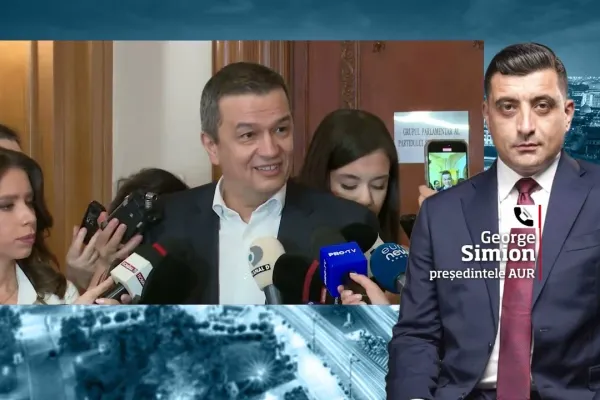 George Simion: „Alegerile anticipate sunt pe masă. Dacă PSD vrea deblocare, președinția Senatului trebuie să revină AUR”