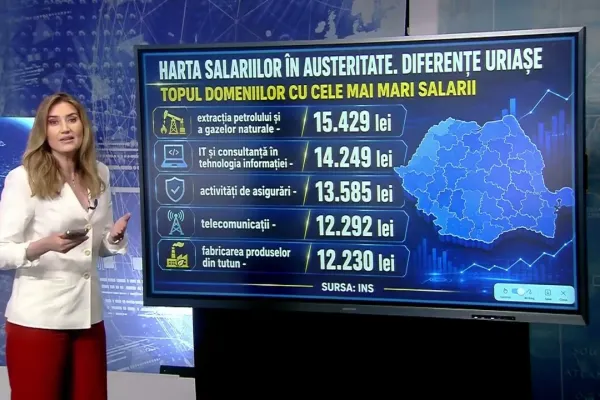 Harta salariilor după primul an de austeritate. Cât au pierdut românii din cauza inflației