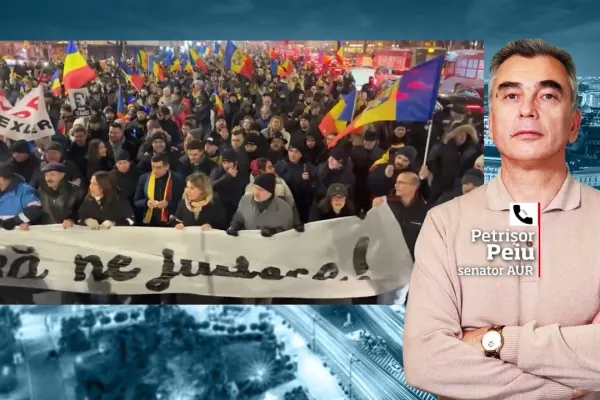 Petrișor Peiu (AUR): „Nu vom vota un guvern din care nu facem parte”