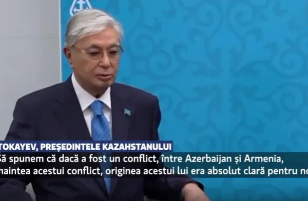 Președintele Kazahstanului, către Putin: „Să oprim conflictul!”