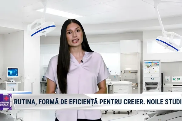 Realitatea Medicală cu Nicole Păcuraru: De ce avem nevoie de rutină?
