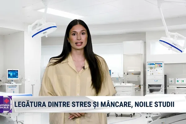 Realitatea medicală cu Nicole Păcuraru: De ce mâncăm mai mult când suntem stresați?