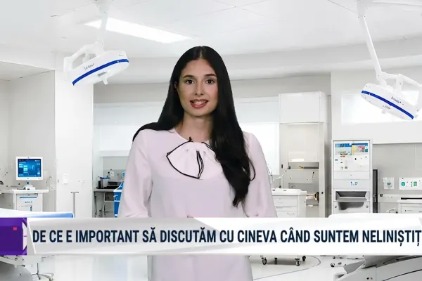 Realitatea medicală cu Nicole Păcuraru: De ce ne simțim mai bine după ce vorbim cu cineva?