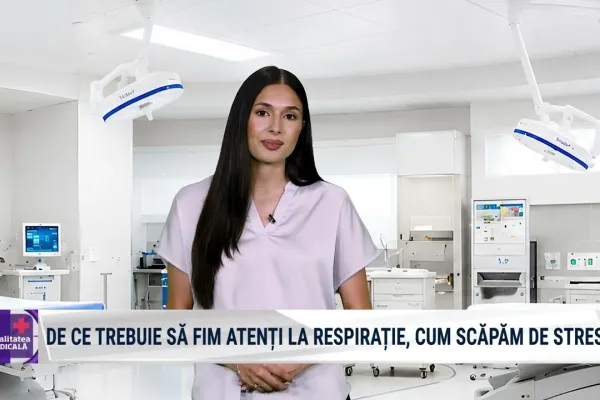 Realitatea medicală cu Nicole Păcuraru: De ce este importantă respirația corectă?