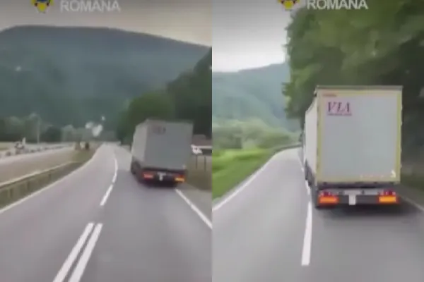 Șofer de TIR, arestat după ce a fost prins băut la volan în Cluj. A fost filmat conducând haotic și evitând la limită mai multe accidente