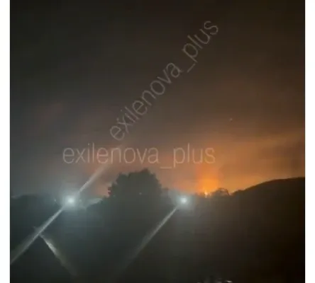 Atac cu drone asupra rafinăriei Afipsky din Rusia: incendiu puternic și doi morți în regiunea Krasnodar VIDEO