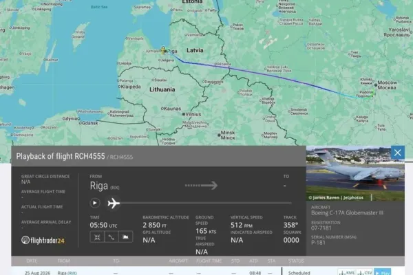 Mister total la Moscova. Un avion militar american a aterizat în Rusia. Kremlinul susține că nu știe nimic