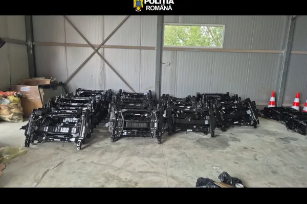 Peste 4.600 de piese auto, suspectate că sunt contrafăcute, confiscate de polițiști. Prejudiciul depășește 270.000 de euro