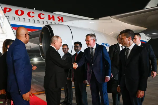 Vladimir Putin a ajuns în India pentru summitul BRICS. Întâlniri cu Modi și Pezeshkian - agenda discuțiilor