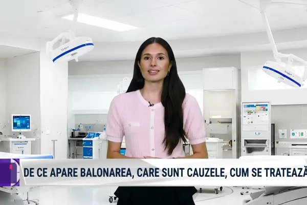 Realitatea Medicală cu Nicole Păcuraru: De ce ai senzația de balonare?
