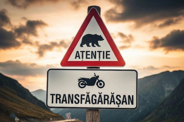Motociclist străin, UCIS de urs pe Transfăgărășan! Trupul bărbatului, recuperat de salvamontiști după ce a fost târât într-o râpă 