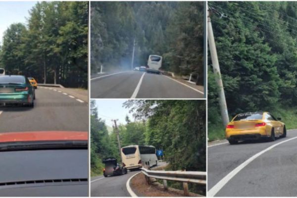 Pericol pe Transfăgărășan: șoferi filmați gonind cu viteză excesivă pe serpentine. Turiștii au sunat la 112