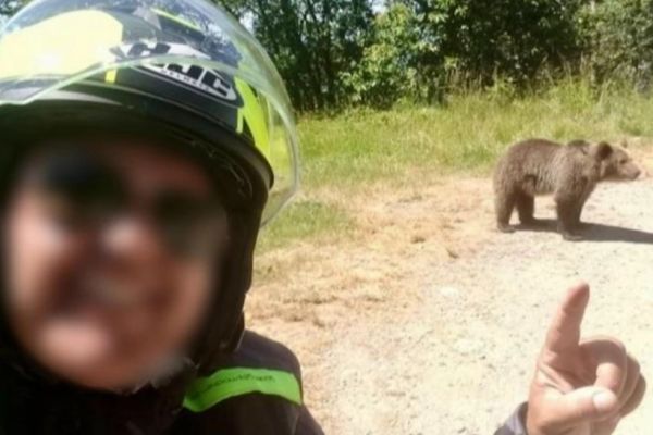 Ultimele momente din viața motociclistului ucis de urs pe Transfăgărășan. Ce făcea bărbatul înainte de atac - imagini șocante descoperite în telefon