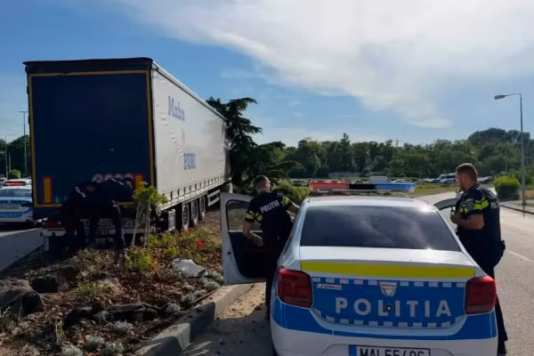 Anchetă internă la Poliția Locală Constanța după intervenția violentă asupra unui șofer de TIR: val de critici în mediul online