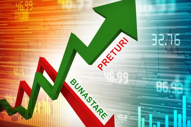 România, din nou campioană la inflație în UE: prețurile au crescut cu 8,2%, de aproape trei ori peste zona euro