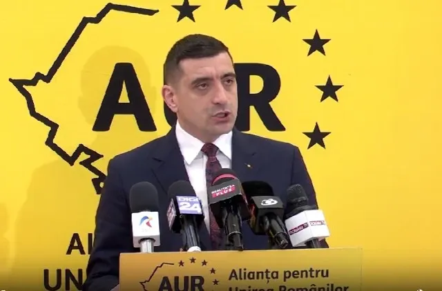 George Simion anunță că AUR nu votează Guvernul Veștea: „Nu va beneficia de susținerea parlamentarilor AUR”