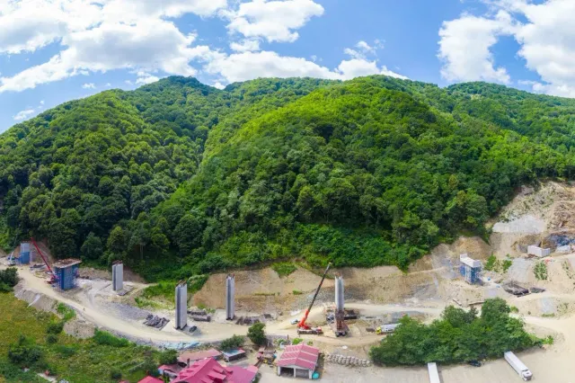 Noi imagini de pe Autostrada Sibiu-Pitești. Cum arată șantierul uriaș dintre Boița și Cornetu