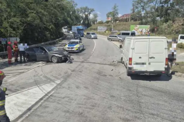  Accident grav la intersecția E58 cu DN 17D, în Bistrița-Năsăud. Patru persoane au fost rănite