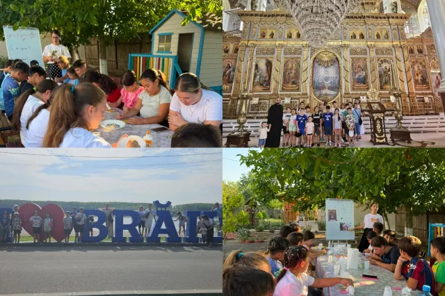 Copilărie, credință și comuniune. Un preot din județul Brăila transformă vacanța de vară în amintiri de neuitat -FOTO