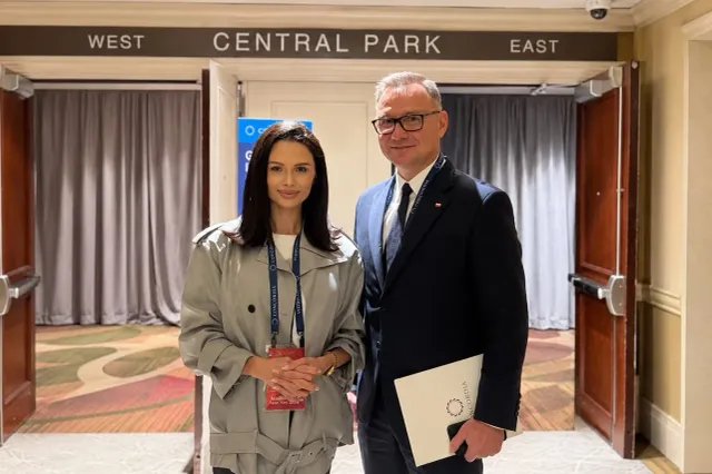 Ana Maria Păcuraru, la Concordia Annual Summit: discuție cu fostul președinte al Poloniei, Andrzej Duda, în marja Adunării Generale a ONU