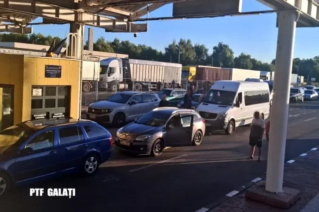 Probleme la frontiera cu Republica Moldova. Sistemele Poliției de Frontieră au picat, iar verificările se fac manual