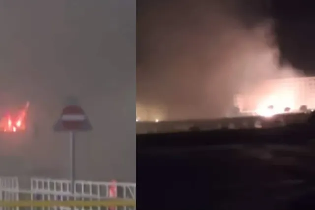 Incendiu puternic la un hotel. Aproape 280 de persoane se aflau în interior