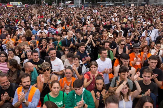 Protest uriaș la Madrid din cauza chiriilor. Străzile s-au umplut, iar sindicatul anunță greva generală