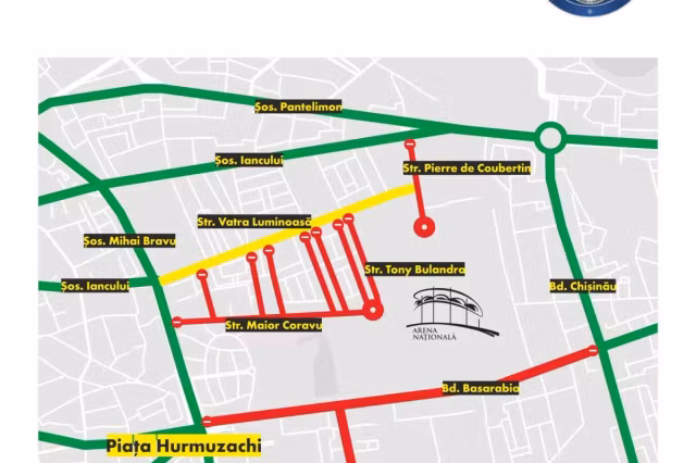 Restricții de trafic în București pentru concertul Iron Maiden de pe Arena Națională. Ce bulevarde vor fi închise