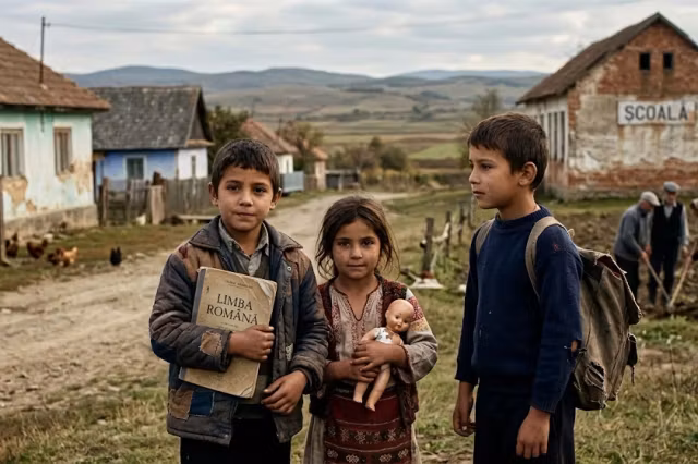 Sărăcia în rândul copiilor din România: 3 din 10 micuți se confruntă cu lipsuri și abandon școlar