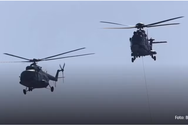 Elicoptere militare americane, mutate din Grecia în România. Aparatele vor survola Bulgaria
